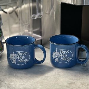 Bass Pro Shops Speckled mugs - 16oz -Set of 2